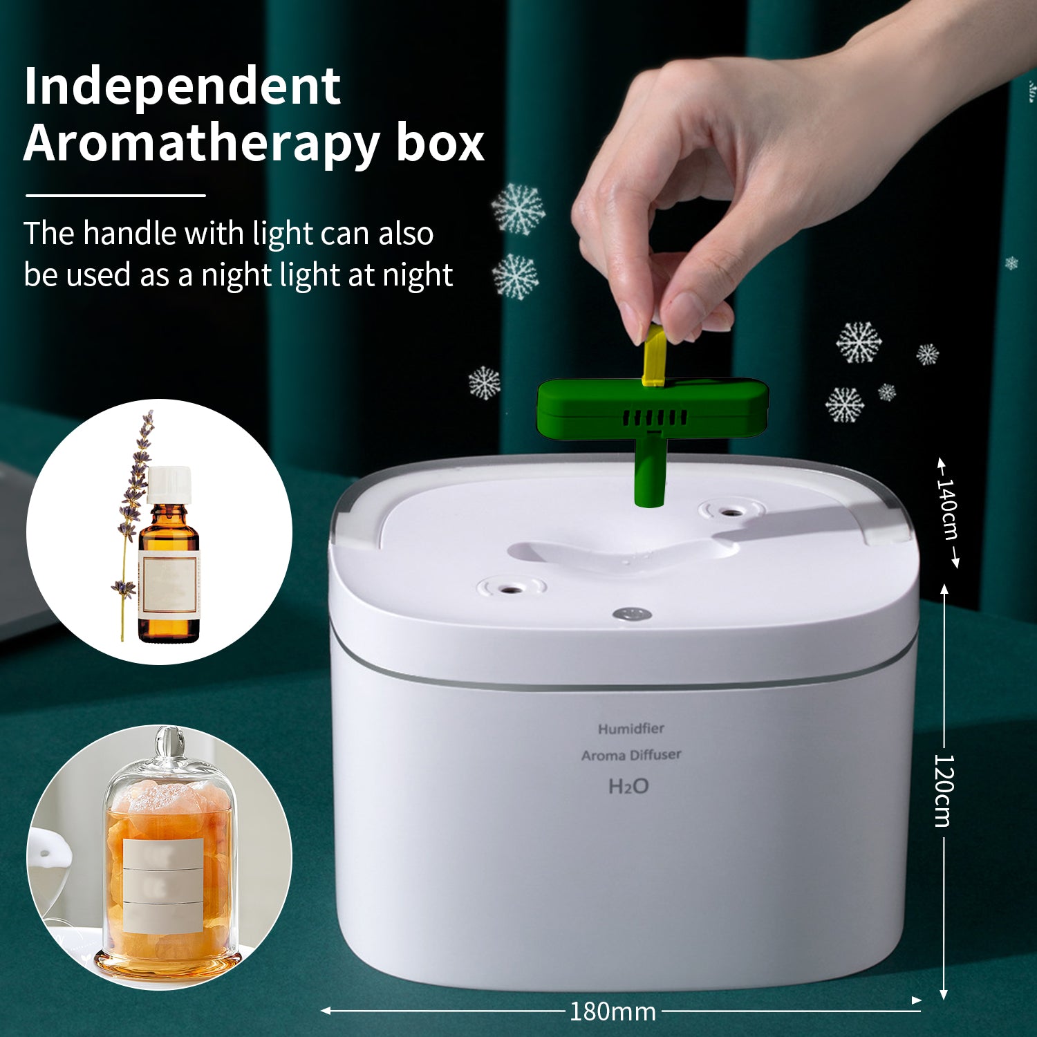 HANNEA Aroma Diffuser Humidifier 360 ¡ãAroma Humidifier Ultra Quiet LED Humidifier Essential Oil Diffuser Aromatherapy Diffusers for Yoga Safe Auto Timing Aroma Diffuser Humidifier for Room Home Gift HANNEA Aroma Diffuser Humidifier 360 ¡ãAroma Humidifier Ultra Quiet LED Humidifier Essential Oil Diffuser Aromatherapy Diffusers for Yoga Safe Auto Timing Aroma Diffuser Humidifier for Room Home Gift